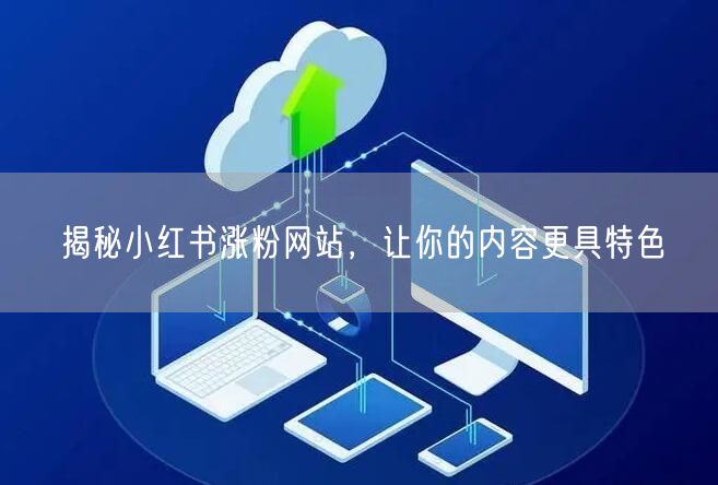 揭秘小红书涨粉网站，让你的内容更具特色