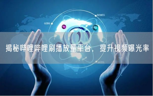 揭秘哔哩哔哩刷播放量平台，提升视频曝光率