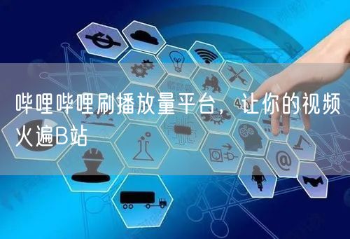 哔哩哔哩刷播放量平台，让你的视频火遍B站